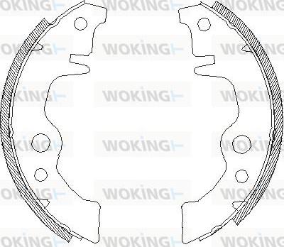 Woking Z4011.00 - Bremžu loki www.autospares.lv