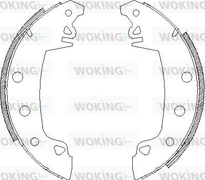 Woking Z4017.02 - Bremžu loki autospares.lv