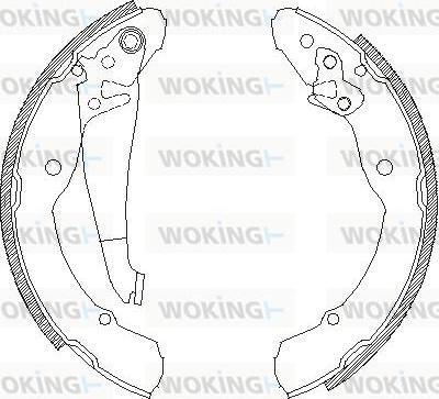 Woking Z4082.00 - Bremžu loki autospares.lv