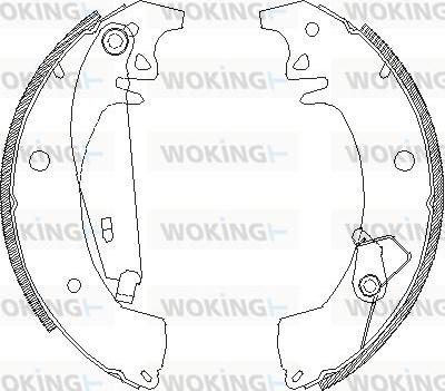 Woking Z4078.01 - Bremžu loki autospares.lv