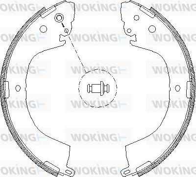 Woking Z4119.00 - Bremžu loki www.autospares.lv