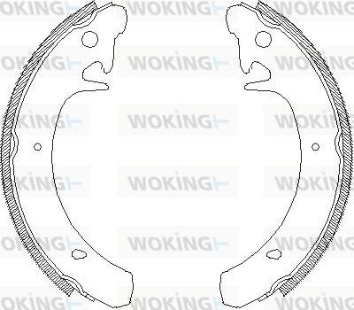 Woking Z4129.00 - Bremžu loki autospares.lv