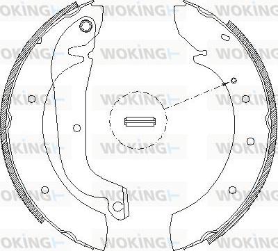 Woking Z4178.00 - Bremžu loki autospares.lv