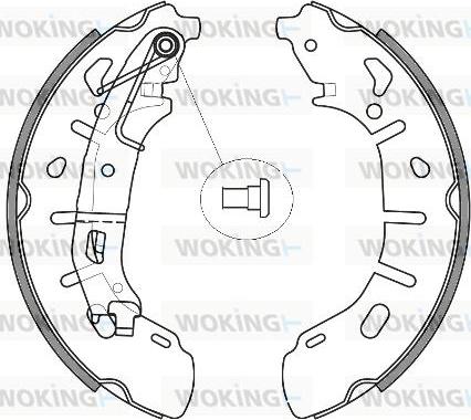 Woking Z4263.00 - Bremžu loki autospares.lv