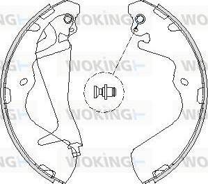 Woking Z4215.00 - Bremžu loki autospares.lv