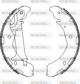 Woking Z4236.02 - Bremžu loki www.autospares.lv