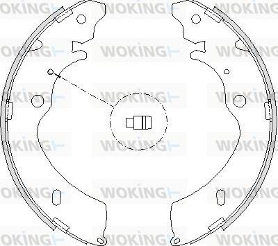 Woking Z4224.00 - Bremžu loki autospares.lv