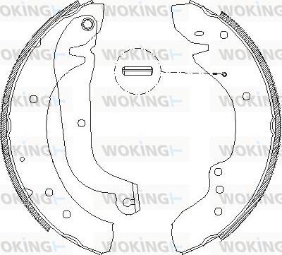 Woking Z4718.01 - Bremžu loki www.autospares.lv