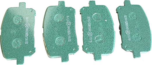 WXQP 40449 - Тормозные колодки, дисковые, комплект www.autospares.lv