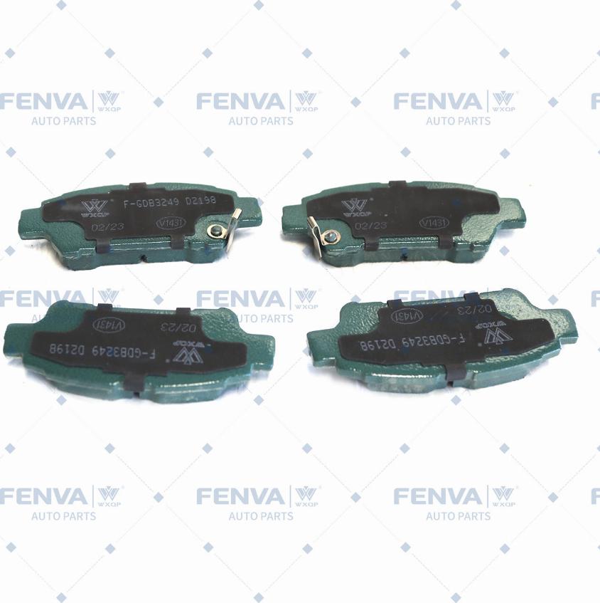 WXQP 40416 - Brake Pad Set, disc brake www.autospares.lv