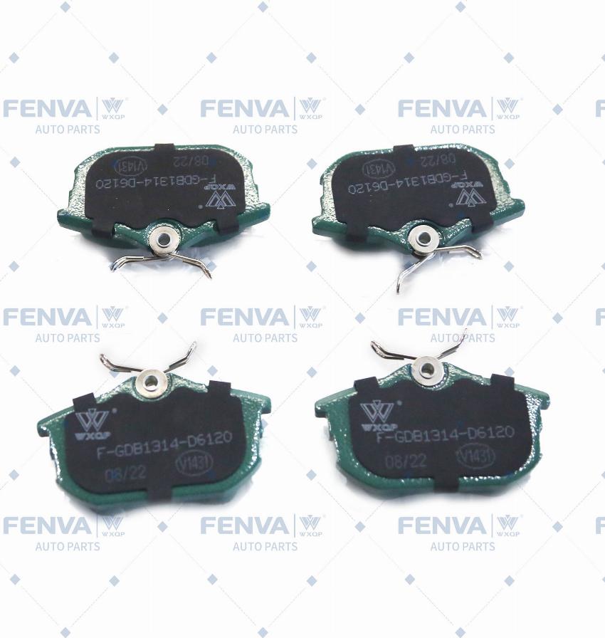 WXQP 40411 - Brake Pad Set, disc brake www.autospares.lv