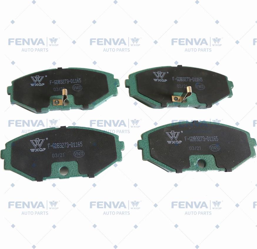 WXQP 40434 - Brake Pad Set, disc brake www.autospares.lv