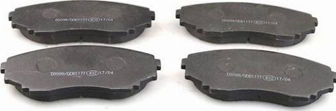 WXQP 40431 - Brake Pad Set, disc brake www.autospares.lv