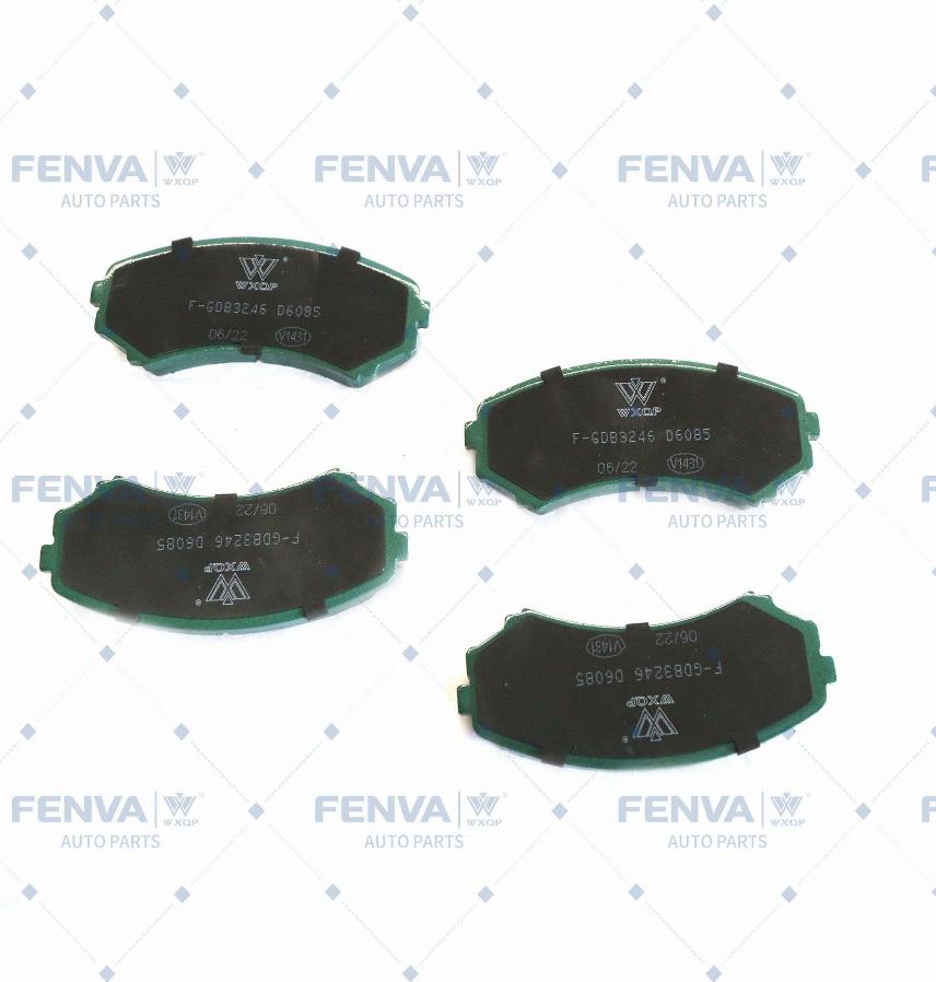 WXQP 40420 - Brake Pad Set, disc brake www.autospares.lv