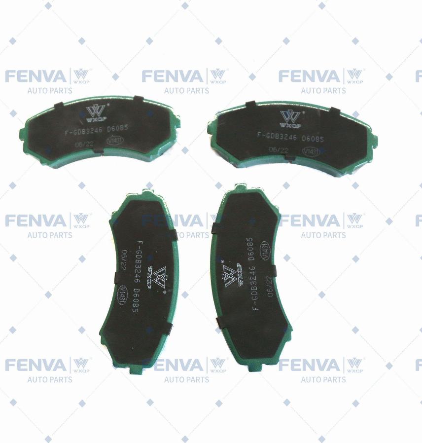 WXQP 40420 - Brake Pad Set, disc brake www.autospares.lv