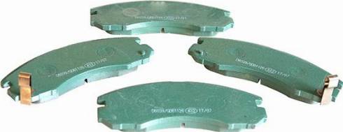 WXQP 40159 - Brake Pad Set, disc brake www.autospares.lv