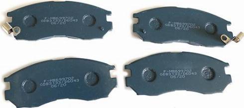 WXQP 40156 - Brake Pad Set, disc brake www.autospares.lv