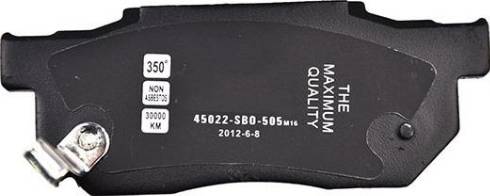 WXQP 40181 - Brake Pad Set, disc brake www.autospares.lv