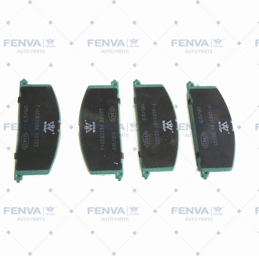 WXQP 40174 - Brake Pad Set, disc brake www.autospares.lv