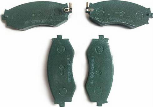 WXQP 40333 - Brake Pad Set, disc brake www.autospares.lv