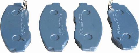 WXQP 40325 - Brake Pad Set, disc brake www.autospares.lv