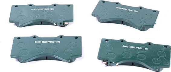 WXQP 40799 - Brake Pad Set, disc brake www.autospares.lv