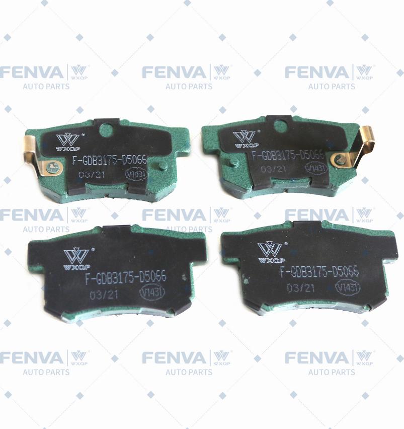 WXQP 40747 - Brake Pad Set, disc brake www.autospares.lv