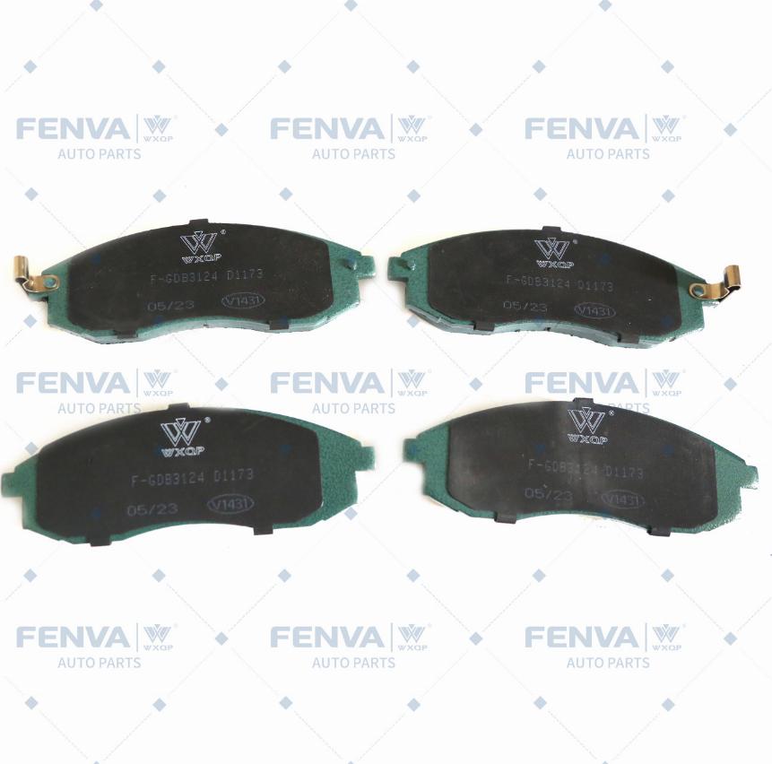 WXQP 40758 - Brake Pad Set, disc brake www.autospares.lv