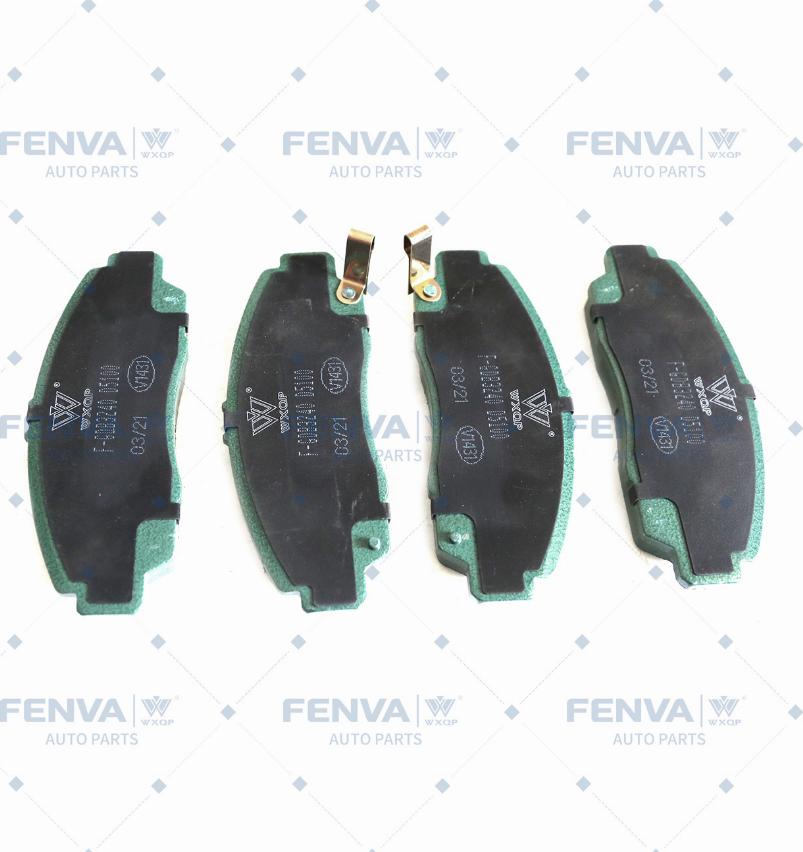 WXQP 40752 - Brake Pad Set, disc brake www.autospares.lv