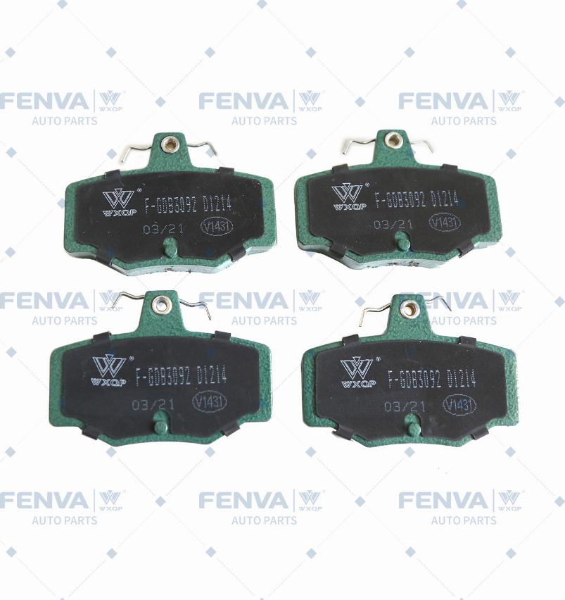 WXQP 40761 - Brake Pad Set, disc brake www.autospares.lv