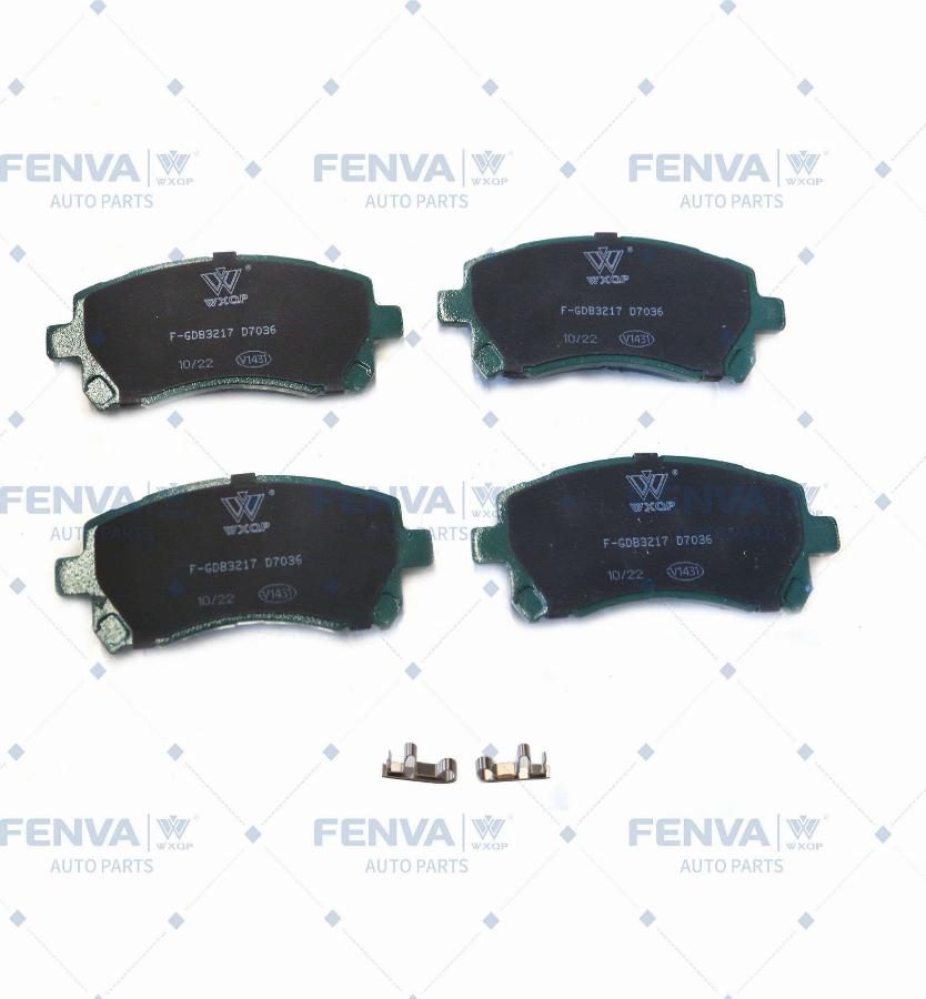 WXQP 40763 - Brake Pad Set, disc brake www.autospares.lv