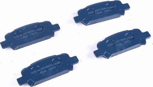 WXQP 41866 - Brake Pad Set, disc brake www.autospares.lv