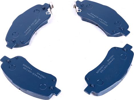 WXQP 41860 - Brake Pad Set, disc brake www.autospares.lv