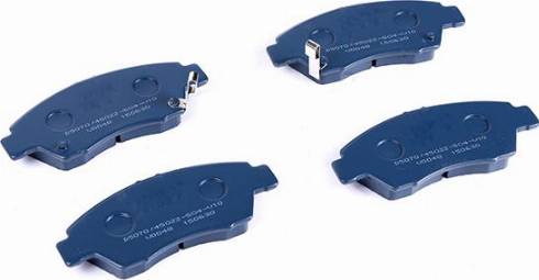 WXQP 41884 - Brake Pad Set, disc brake www.autospares.lv