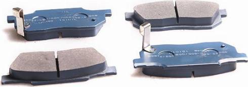 WXQP 41888 - Brake Pad Set, disc brake www.autospares.lv