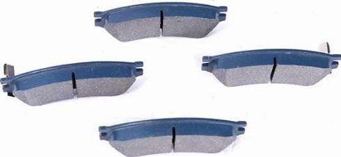 WXQP 41870 - Brake Pad Set, disc brake www.autospares.lv