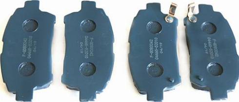 WXQP 42930 - Brake Pad Set, disc brake www.autospares.lv