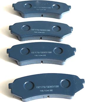 WXQP 42640 - Brake Pad Set, disc brake www.autospares.lv