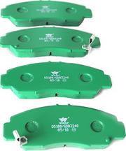 WXQP 42657 - Brake Pad Set, disc brake www.autospares.lv