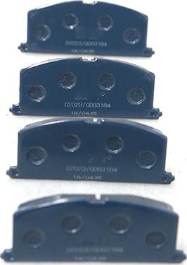 WXQP 42636 - Brake Pad Set, disc brake www.autospares.lv