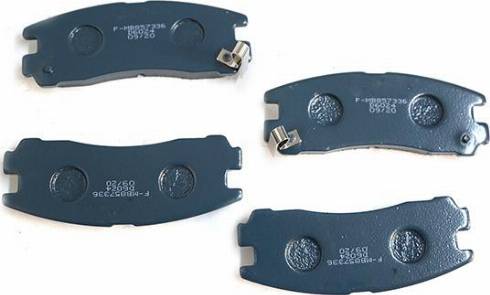 WXQP 42067 - Brake Pad Set, disc brake www.autospares.lv