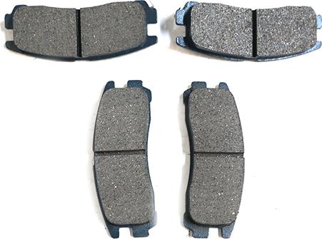 WXQP 42067 - Brake Pad Set, disc brake www.autospares.lv