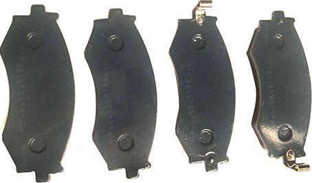 WXQP 42074 - Brake Pad Set, disc brake www.autospares.lv