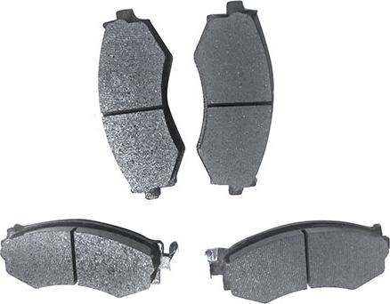 WXQP 42074 - Brake Pad Set, disc brake www.autospares.lv