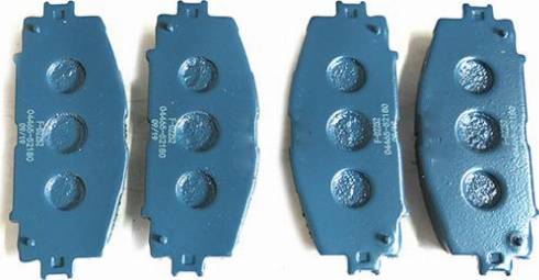 WXQP 42145 - Brake Pad Set, disc brake www.autospares.lv