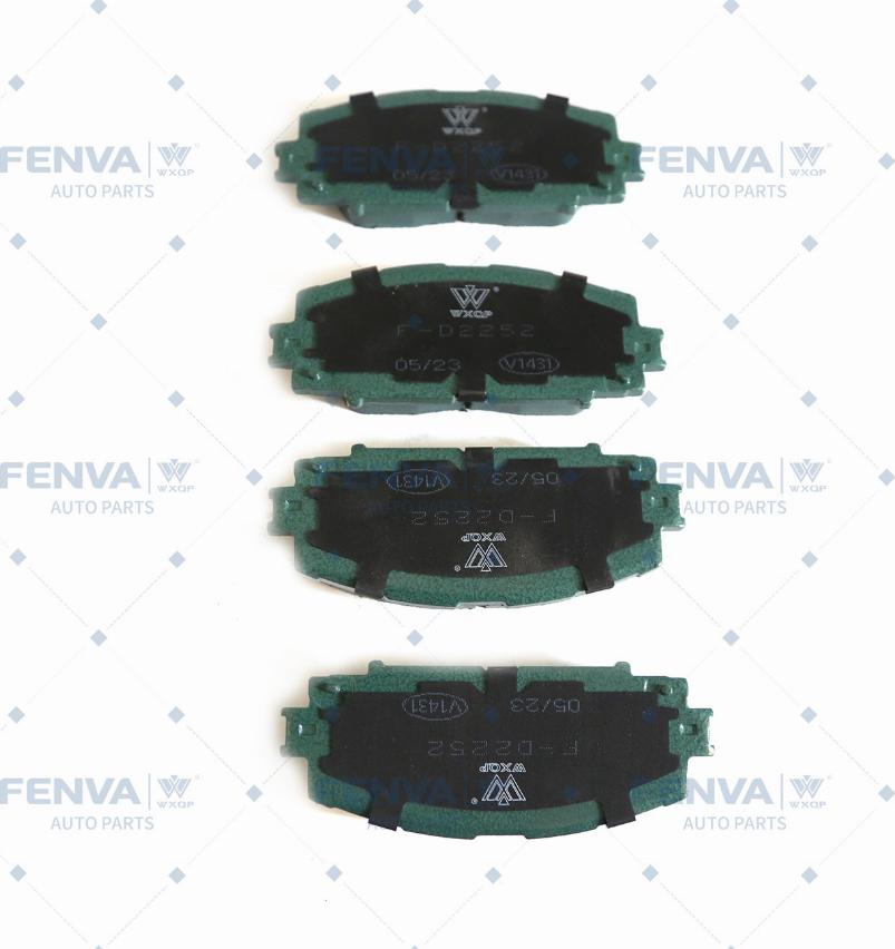 WXQP 42156 - Brake Pad Set, disc brake www.autospares.lv