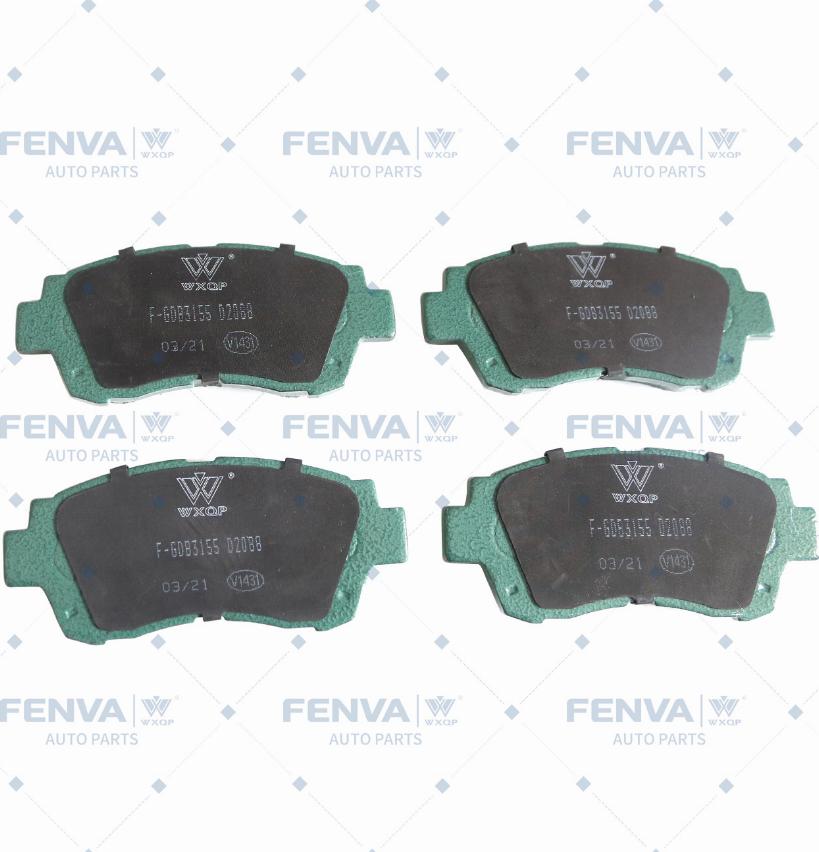 WXQP 42800 - Brake Pad Set, disc brake www.autospares.lv