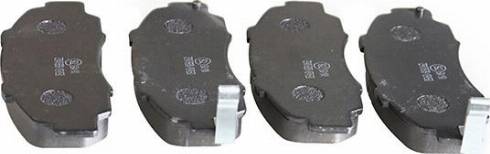 WXQP 42234 - Тормозные колодки, дисковые, комплект www.autospares.lv