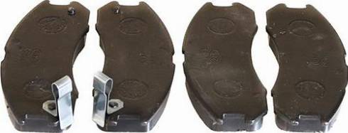 WXQP 42236 - Brake Pad Set, disc brake www.autospares.lv