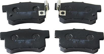 WXQP 42233 - Тормозные колодки, дисковые, комплект www.autospares.lv